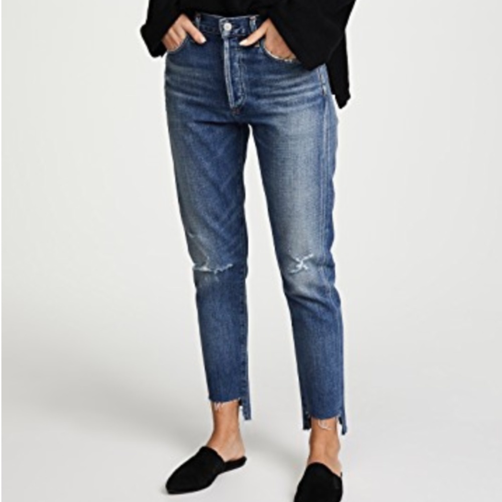 Citizens of Humanity Liya Hi-Low in Troublemaker